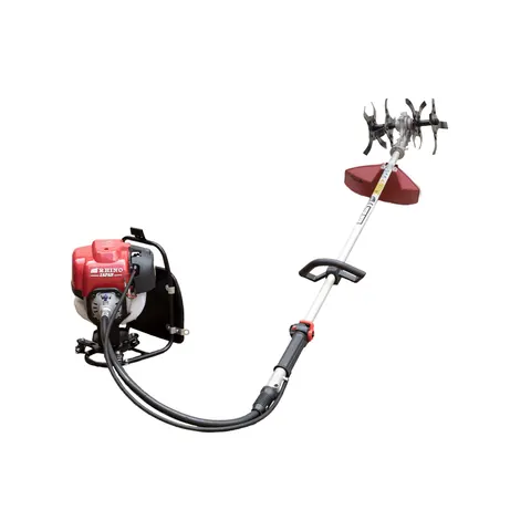 Backpack brush cutter and weeder