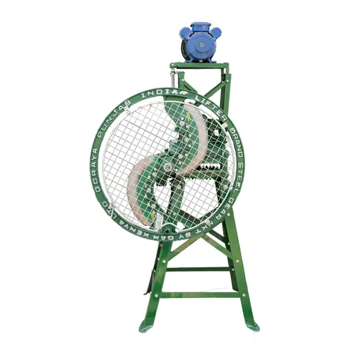 2-blade chaff cutter with motor