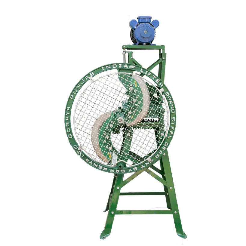 2-blade chaff cutter with motor