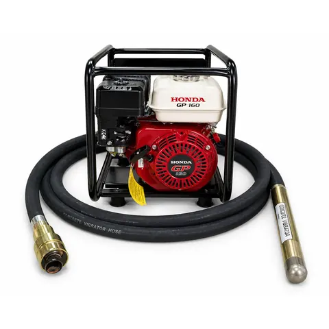 Poker vibrator with Honda GP160 engine