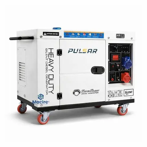 Pulsar heavy duty silent diesel generator